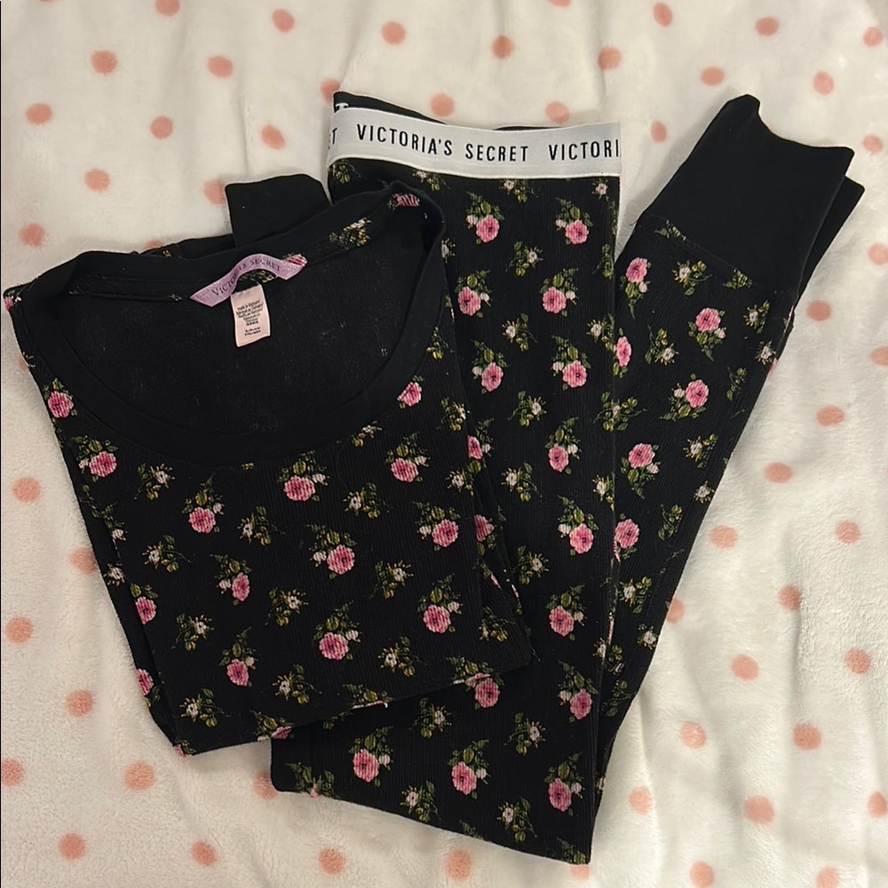Victoria's Secret Thermal Pajama Set